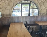 The coffee & tea bar at LoneHollow Ranch, Texas