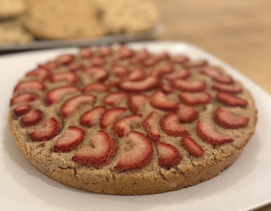 Strawberry cake