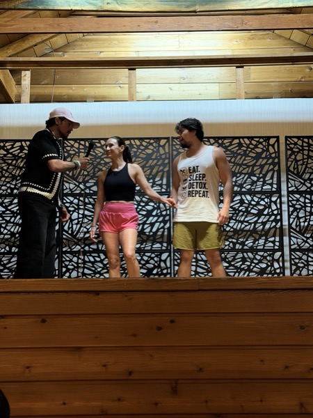 Vegan Wellness Retreats — guests dancing at the talent show